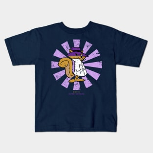 Secret Squirrel Retro Japanese Kids T-Shirt